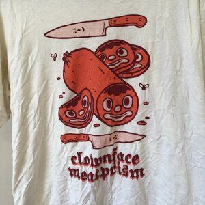 The Yetee Clown Face Meat Prism T-shirt